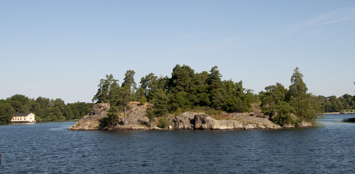 Hundholmen vid Lovön, Mälaren